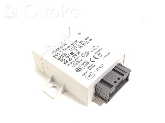 BMW 3 E46 Immobilizer control unit/module 61356905666 110187 05393245