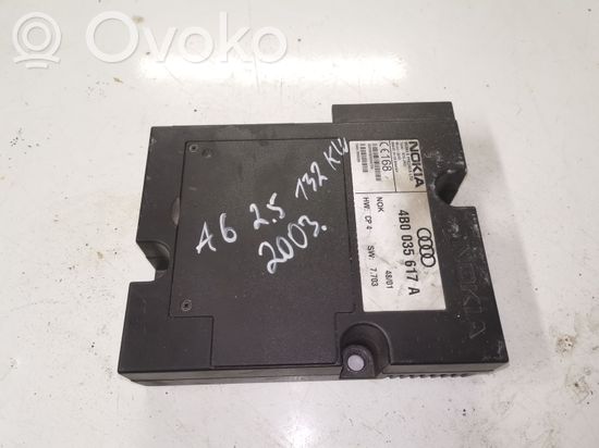 Audi A6 S6 C5 4B Phone control unit/module 4B0035617A