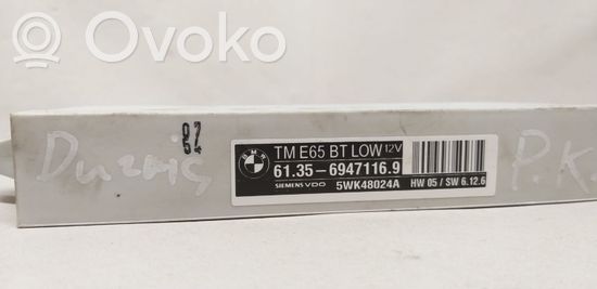 BMW 7 E65 E66 Door control unit/module 613569471169 6947116 5WK48024A