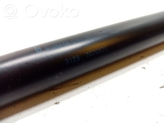 BMW 6 E63 E64 Front bonnet/hood damper/strut 51237070670