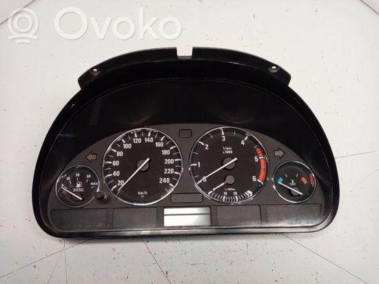 BMW 5 E39 Speedometer (instrument cluster) 62116907018