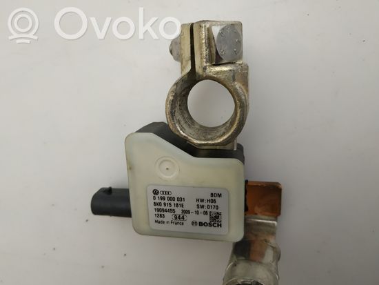 Audi A4 S4 B8 8K Negative earth cable (battery) 8K0915181E 0199000031