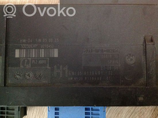 BMW 5 E60 E61 Comfort/convenience module 10681810 532305J17