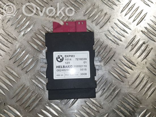BMW 3 E90 E91 Fuel injection pump control unit/module 7218339