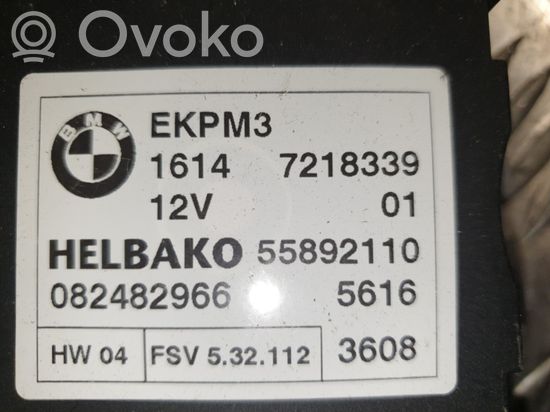 BMW 3 E90 E91 Fuel injection pump control unit/module 7218339