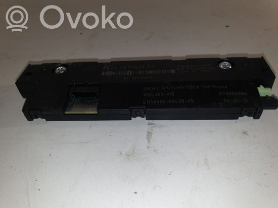 BMW 5 F10 F11 Aerial antenna amplifier 9276036