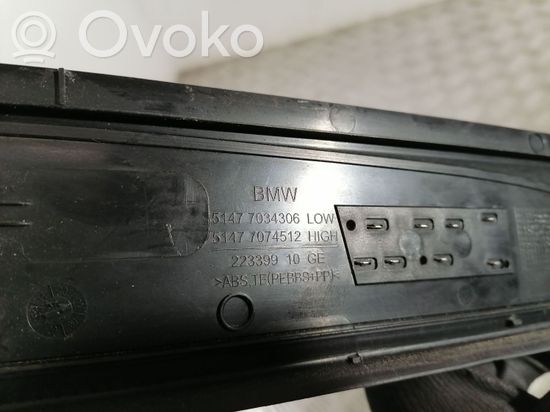 BMW 5 E60 E61 Front sill trim cover 7074512