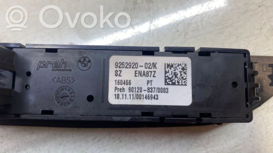 BMW 1 F20 F21 ESP (stability program) switch 9252920