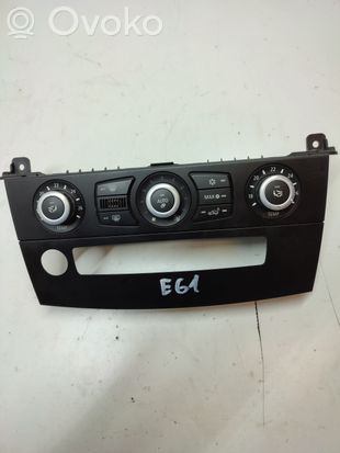 BMW 5 E60 E61 Climate control unit 9155649 6976361