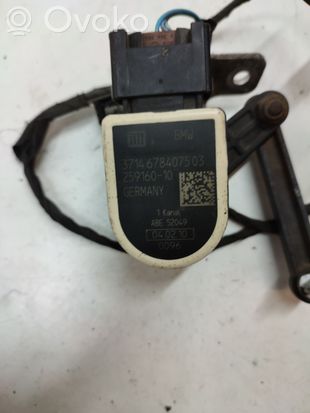 BMW 5 GT F07 Headlight/headlamp level sensor 6784075