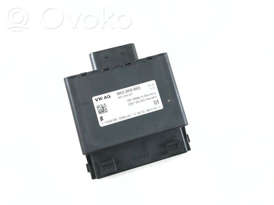 Audi A4 S4 B8 8K Voltage converter/converter module 8K0959663