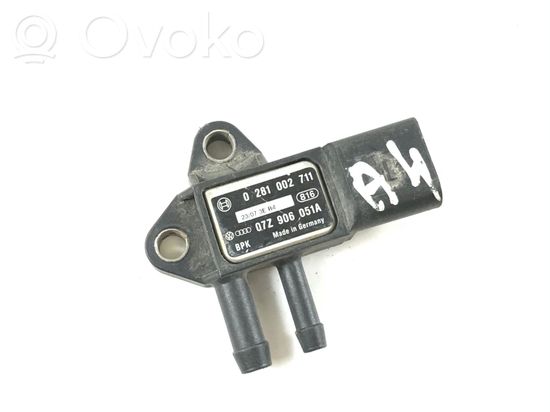 Audi A4 S4 B8 8K Exhaust gas pressure sensor 07Z906051A 0281002711