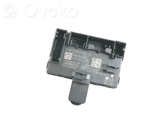 Audi A4 S4 B9 Door control unit/module 8W0959592A 8W0959592