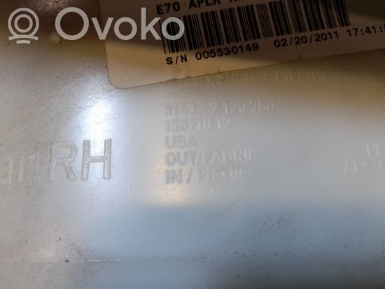 BMW X5 E70 (A) pillar trim 51437129750