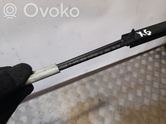 BMW X6 E71 E72 Engine bonnet/hood lock release cable 7172606