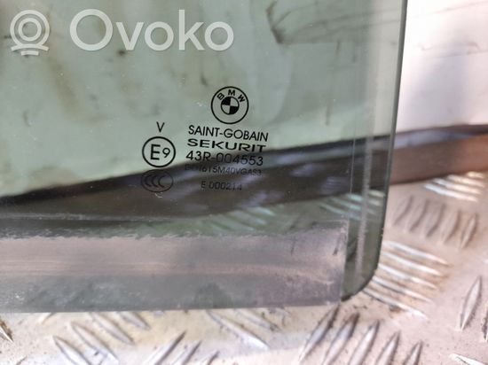 BMW X5 E70 Rear door window glass NERA