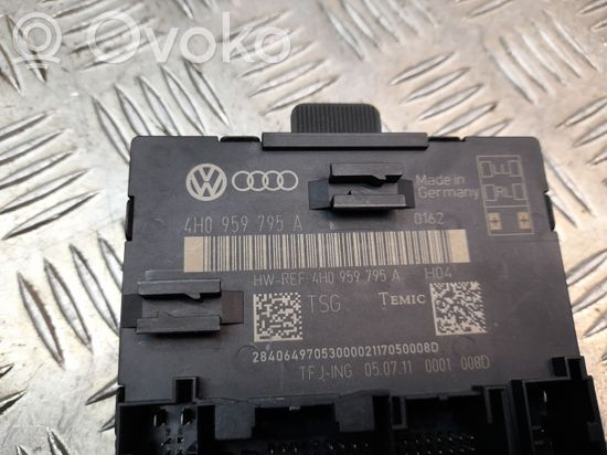 Audi A8 S8 D4 4H Door control unit/module 4H0959795A