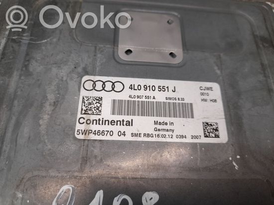 Audi Q7 4L Engine control unit/module 4L0910551J