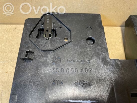 Volkswagen PASSAT B6 Dashboard storage box/compartment 3C0858407