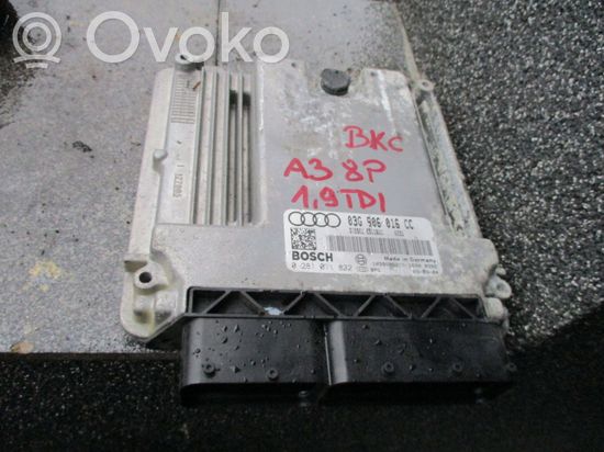 Audi A3 S3 8P Engine control unit/module 03G906016CC