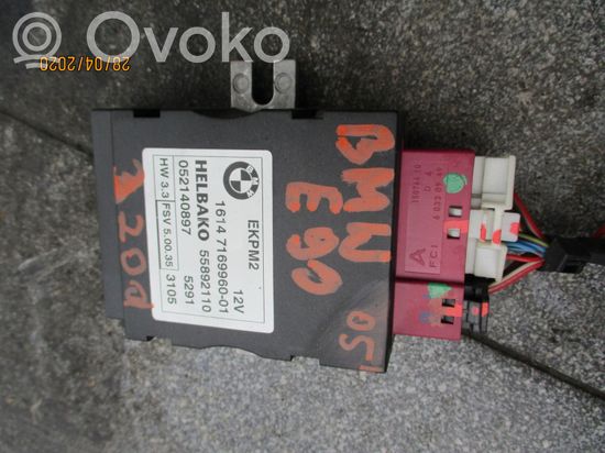 BMW 3 E90 E91 Fuel injection pump control unit/module 716996001