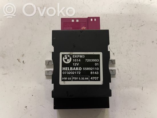 BMW 5 E60 E61 Fuel injection pump control unit/module 7203993