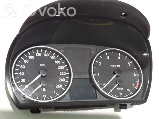 BMW 3 E90 E91 Speedometer (instrument cluster) 102533051