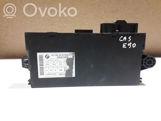 BMW 3 E90 E91 CAS control unit/module 9147226
