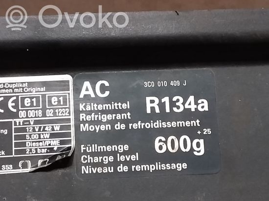 Volkswagen PASSAT B6 Radiator support slam panel 3C0010409J