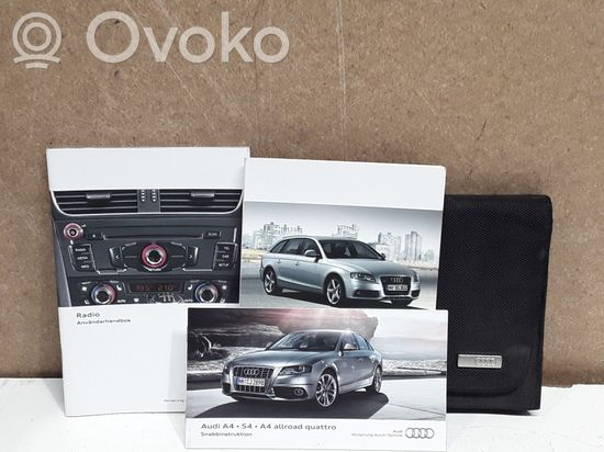 Audi A4 S4 B8 8K User manual