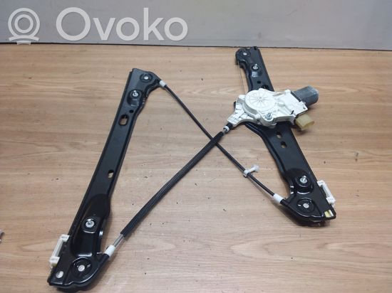 BMW 3 E90 E91 Front door window regulator with motor 6927028