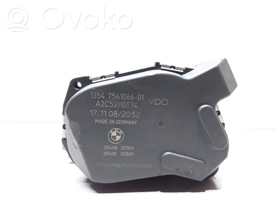 BMW 3 E90 E91 Throttle valve 756106601 A2C53115534
