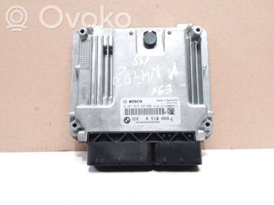BMW 3 E90 E91 Engine control unit/module 8519668 0281018985