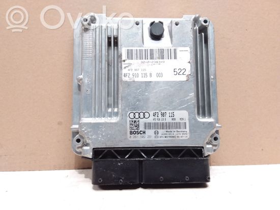 Audi A6 S6 C6 4F Engine control unit/module 4F2907115 0261S02291