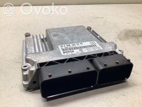 Mercedes-Benz E W211 Engine control unit/module A6481531279 0281011349