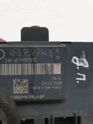 Audi A6 S6 C6 4F Door control unit/module 4F0959794E 4F0910795E