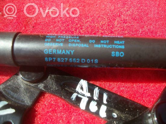 Audi A3 S3 8P Tailgate/trunk/boot hinge 8P7827299E 8P7827552D