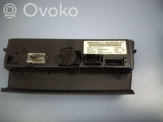 BMW 3 E90 E91 Climate control unit 64116958536 A2C53117977