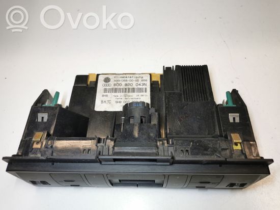 Audi A4 S4 B5 8D Climate control unit 8D0820043N 5HB007908