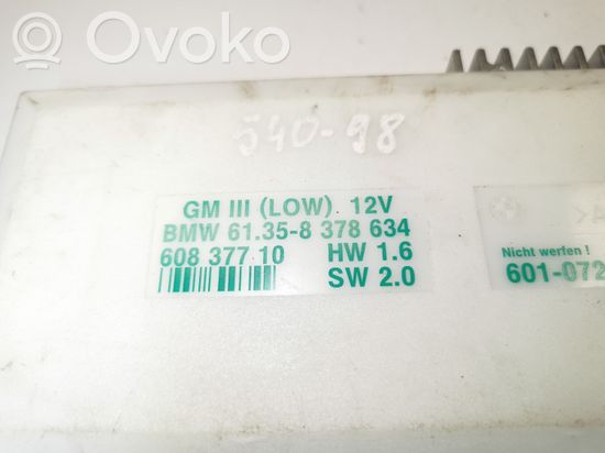 BMW 5 E39 Comfort/convenience module 8378634 61358378634
