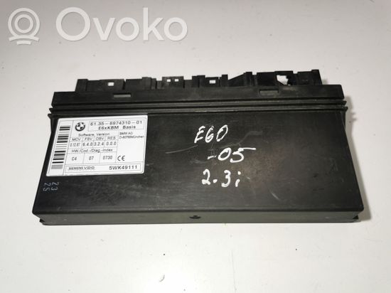 BMW 5 E60 E61 Comfort/convenience module 6974310 61356974310