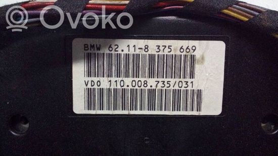 BMW 5 E39 Speedometer (instrument cluster) 110008735
