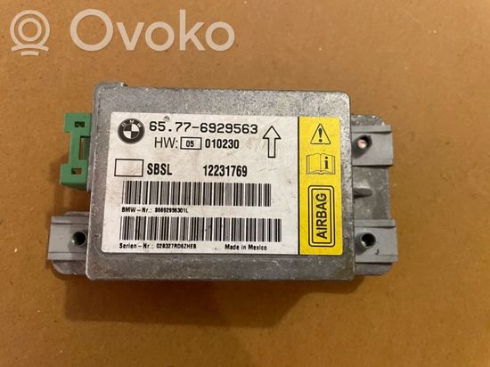 BMW 7 E65 E66 Airbag control unit/module 6929563 65776929563 12231769