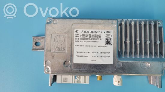 Mercedes-Benz A W177 Bluetooth control unit module A0009005017