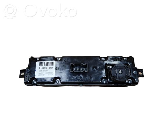 BMW X5 E70 Climate control unit 916631801 9166318