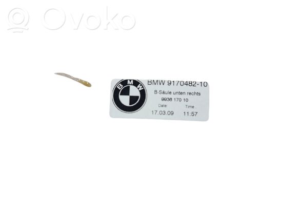 BMW 7 F01 F02 F03 F04 (B) pillar trim (bottom) 917048210 9170482