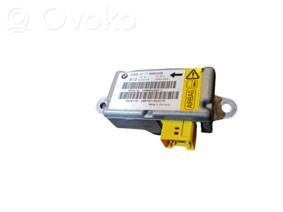 BMW 7 E65 E66 Airbag deployment crash/impact sensor 65776960228 6960228
