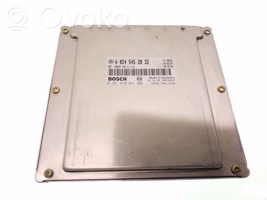 Mercedes-Benz E W210 Engine control unit/module 0245452832 0281010041