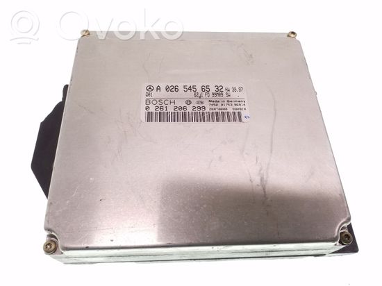 Mercedes-Benz E W210 Engine control unit/module A0265456532 0261206299