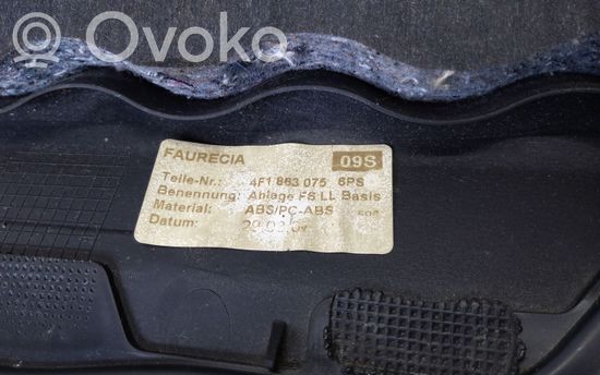 Audi A6 S6 C6 4F Dashboard lower bottom trim panel 4F1863075